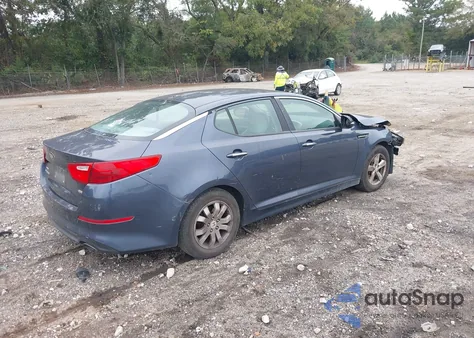 2015 Kia Optima Lx из США, поврежденный, VIN 5XXGM4A78FG445731